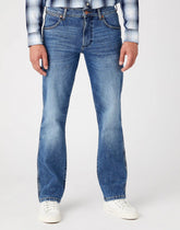 WRANGLER TEXAS MĘSKIE SPODNIE JEANSOWE DARK WATERS W1215929V 112145765
